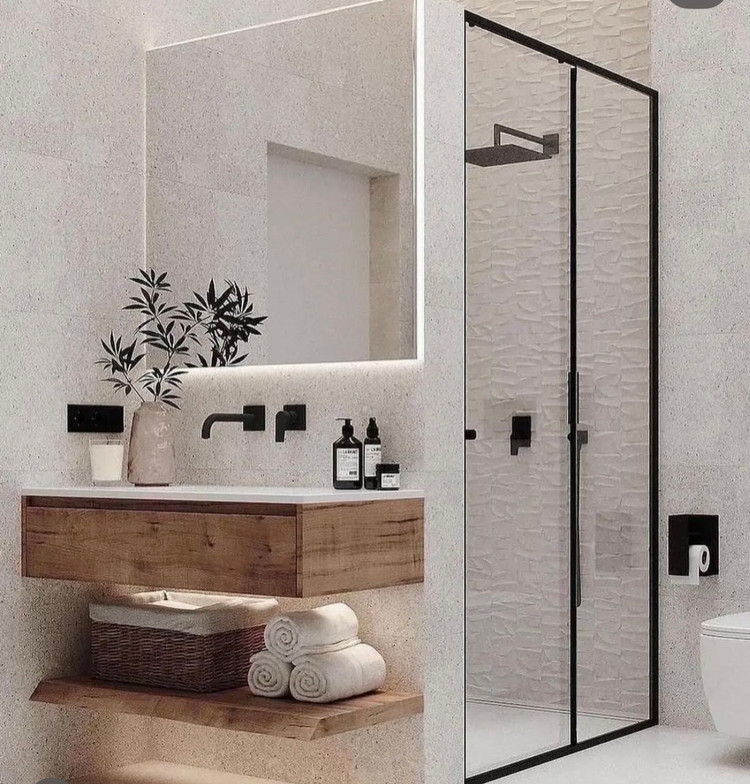 کابین دوش شیشه ای